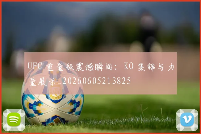 UFC 重量级震撼瞬间:KO 集锦与力量展示_20260605213825